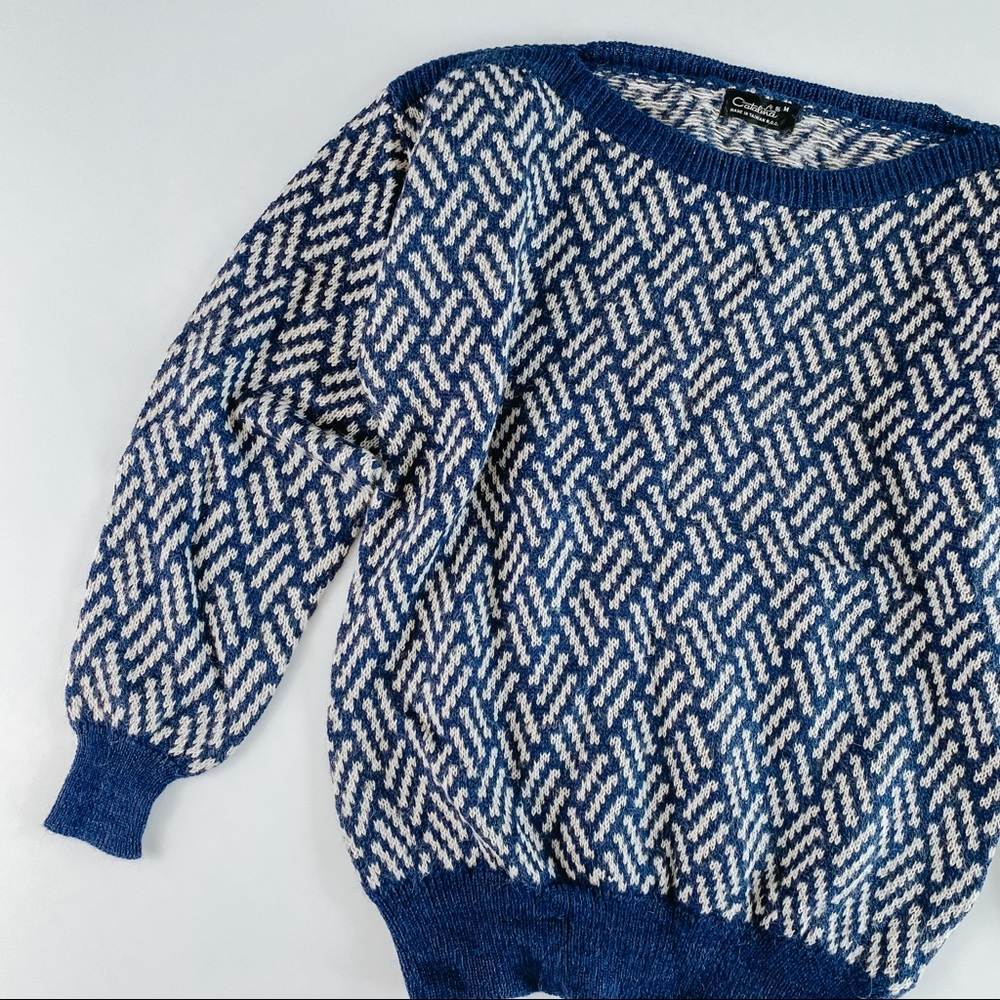 Vintage Catalina Grandpa Sweater